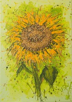 Sunflower Splatter